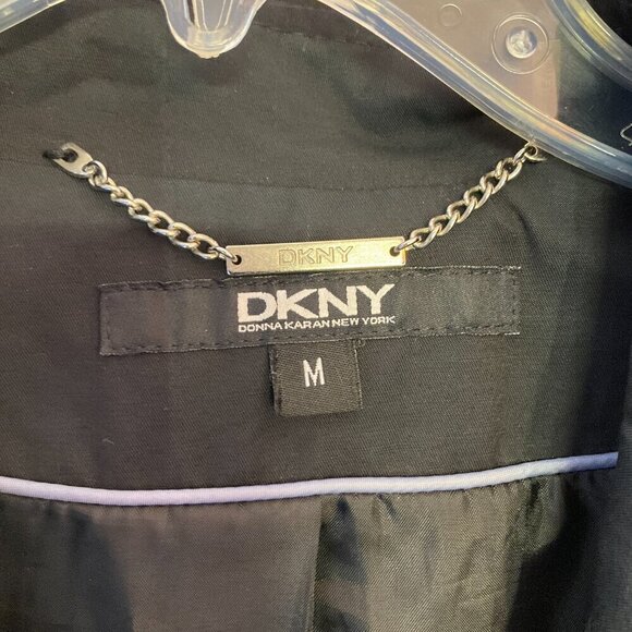 DKNY Jacket, Size M, Missing Belt - Picture 3 of 14